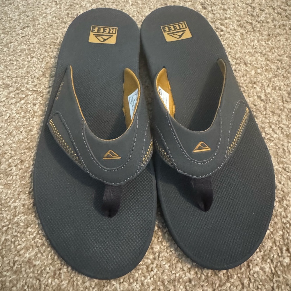 Reef Mens Fanning Sandal Brown Size 11